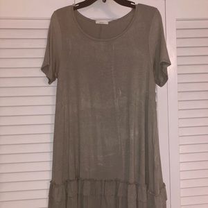 Army green dress